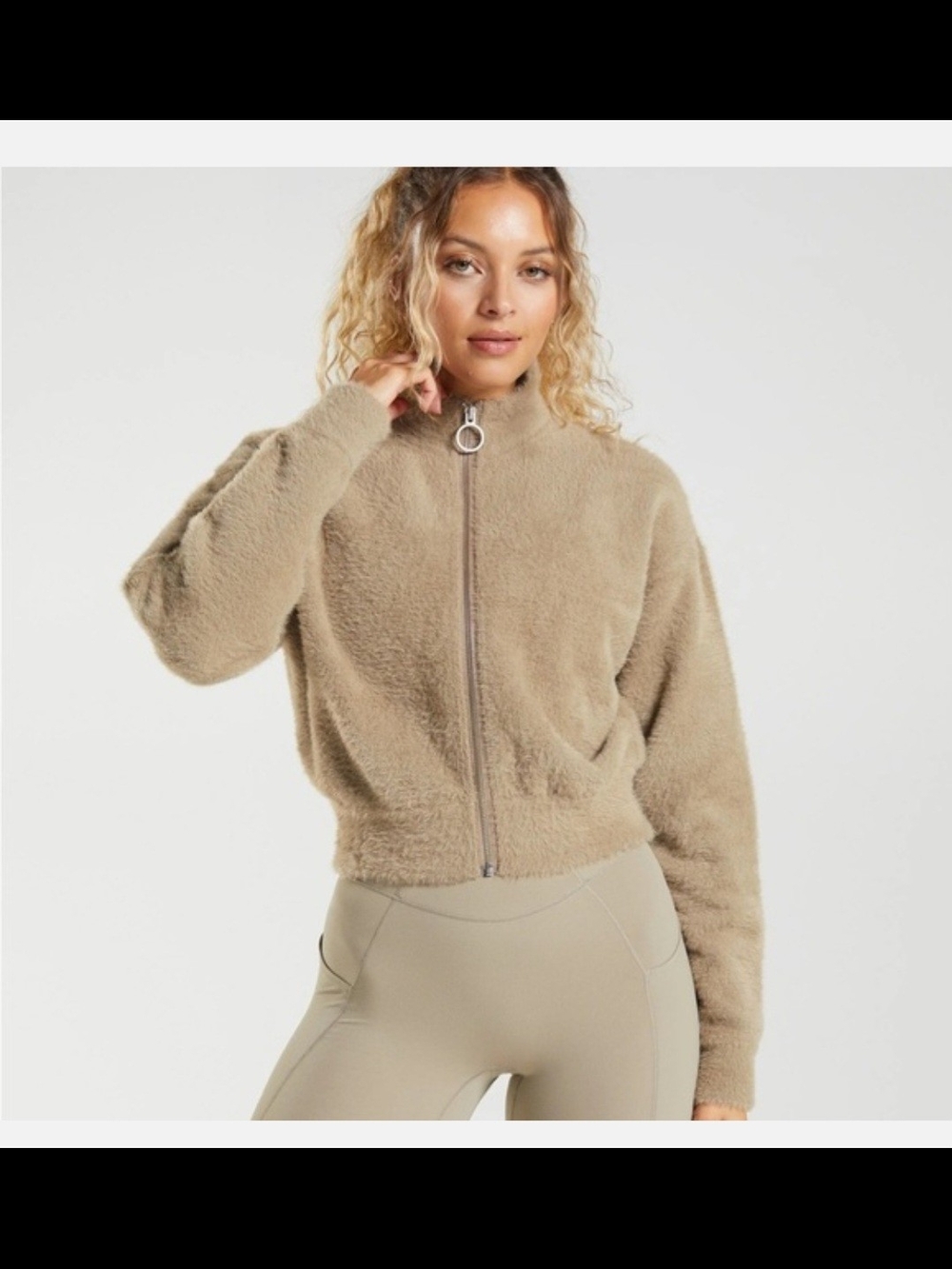 Gymshark X Whitney Simmons Eyelash Jacket